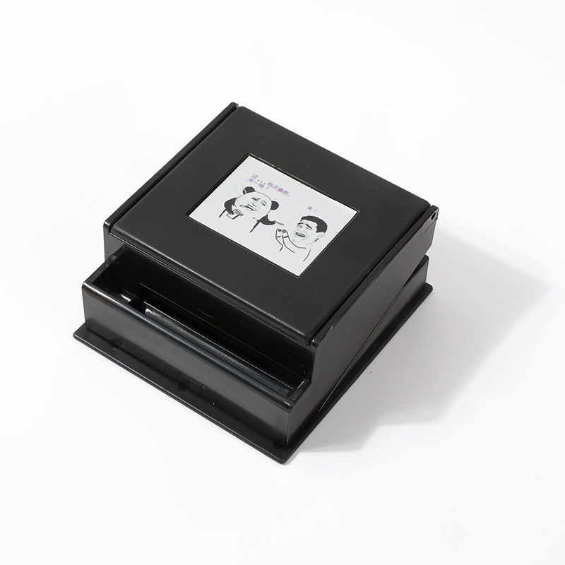 Cigarečių dėklas automatinis cigarečių spragtukas automobilinė laikymo dėžė stalui arbatos staliukui laikyti apdailos presas cigarečių dėklui didmeninė prekyba