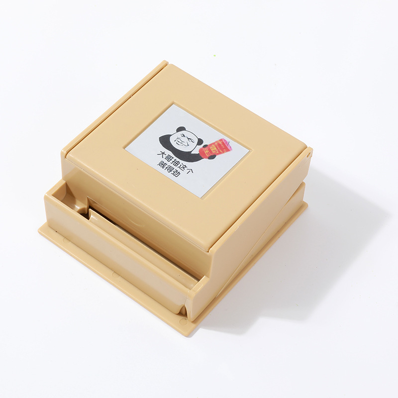 Cigarečių dėklas automatinis cigarečių spragtukas automobilinė laikymo dėžė stalui arbatos staliukui laikyti apdailos presas cigarečių dėklui didmeninė prekyba