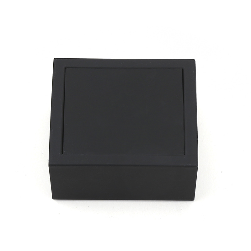 Dovanų dėžutė 360 laipsnių apverčiamas kaklaraiščio segtukas papuošalų dovanų dėžutė sąsagų dovanų dėžutė juoda dovanų dėžutė