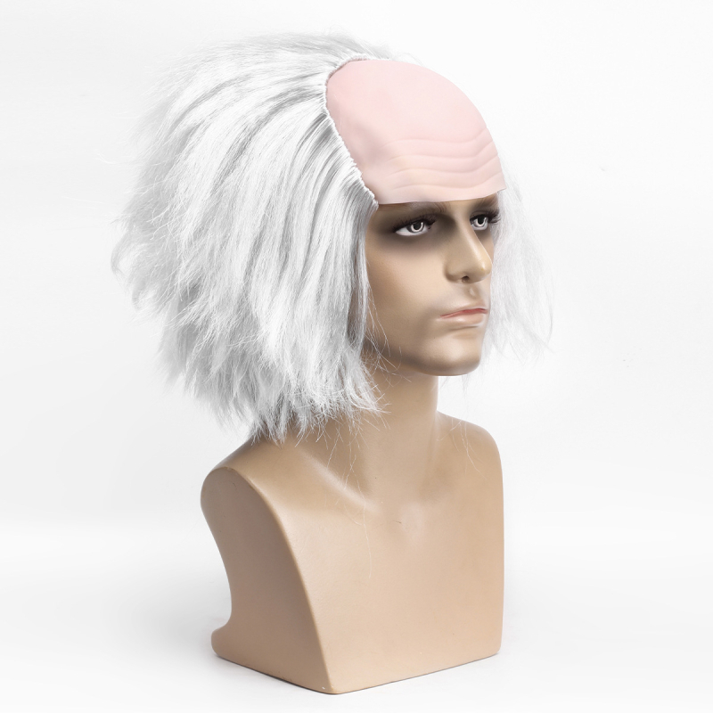 Kiilas parukas täiskasvanutele lastele aastakoosolek naljakas kiilas parukas kiilas Vahemere meeste parukas esinemispeakate