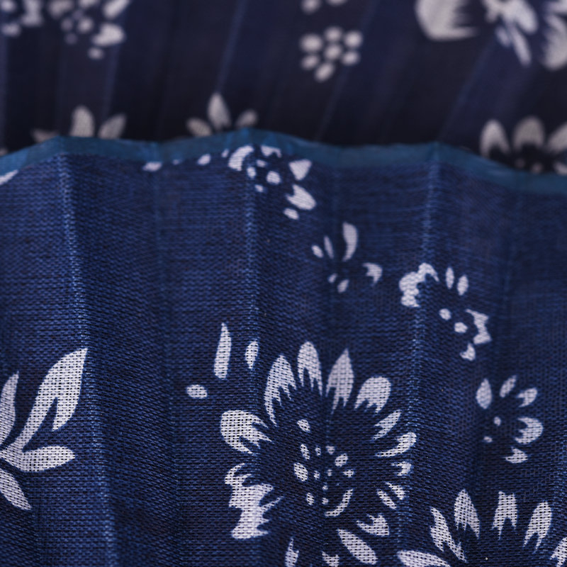 Сгъваем ветрилообразен вентилатор, китайски стил, класически дамски танцови реквизити, кух ветрилообразен вентилатор, костен, орхидея, плат от бамбук