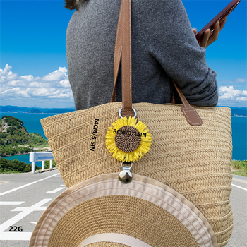 raktáron napraforgó kacsacsőr sapka szorítótáska akasztós csat nyári strand internetes ünneplő kültéri napernyő kalap akasztós táska tároló mappa