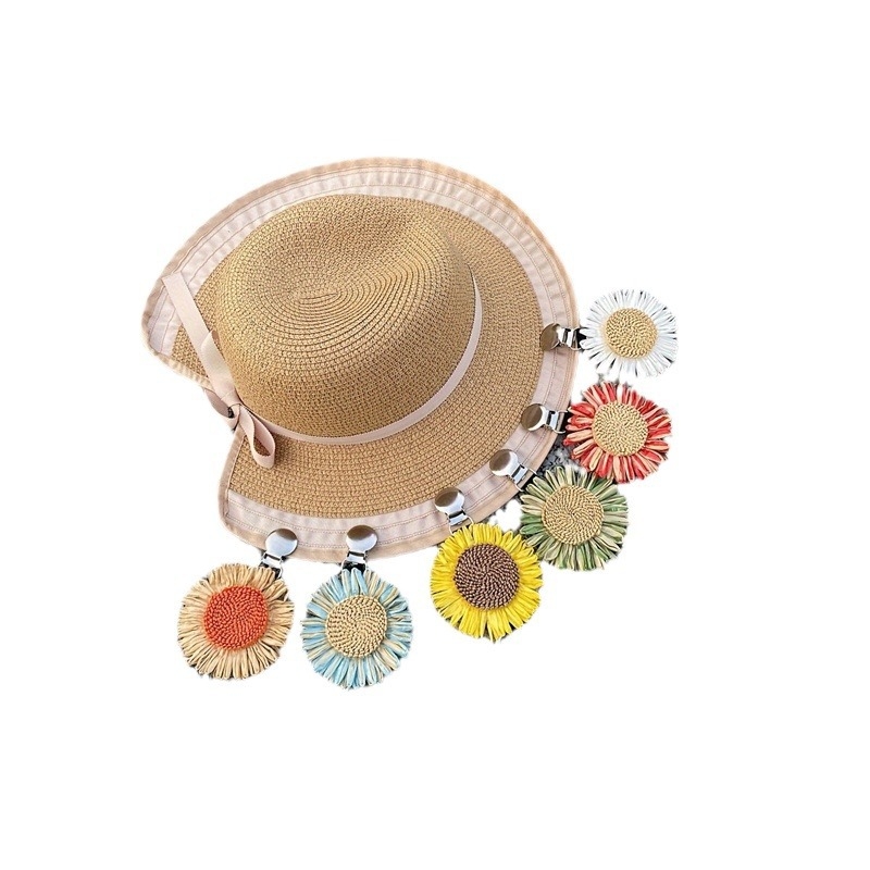 raktáron napraforgó kacsacsőr sapka szorítótáska akasztós csat nyári strand internetes ünneplő kültéri napernyő kalap akasztós táska tároló mappa