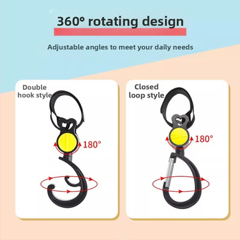 Jalutuskäru konks riputuskottidele, lapsevankri tarvikud, universaalne hoiustamine