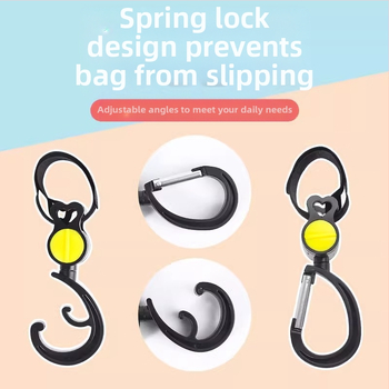 Jalutuskäru konks riputuskottidele, lapsevankri tarvikud, universaalne hoiustamine