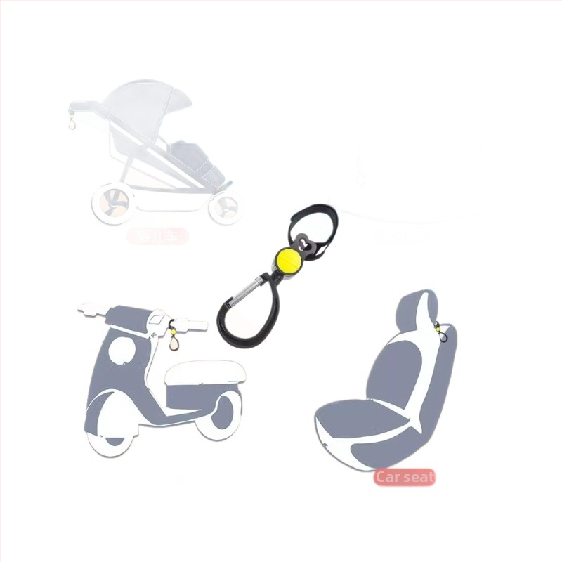 Кука за количка за окачване на чанти, Аксесоари за бебешка количка, Универсално място за съхранение