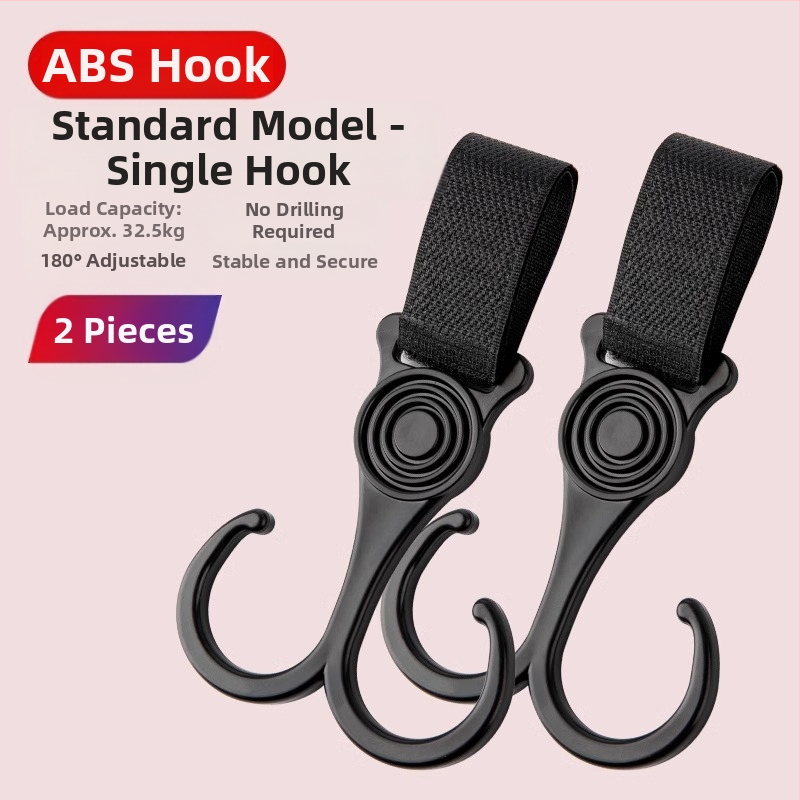 Jalutuskäru konks riputuskottidele, lapsevankri tarvikud, universaalne hoiustamine