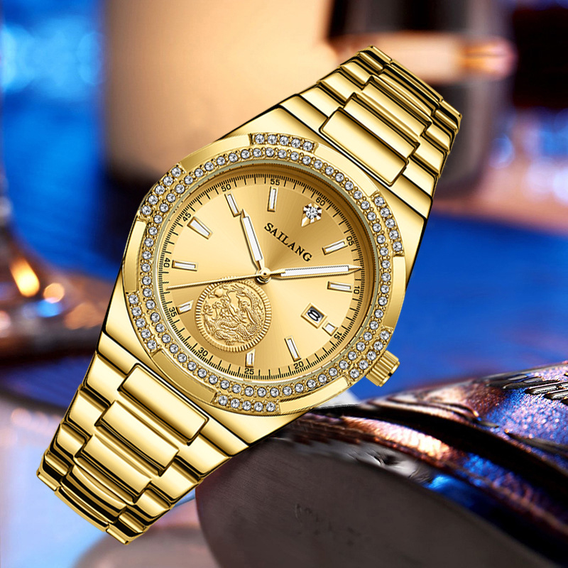 Sailang SAILANG meeste ja naiste veekindel mehaaniline käekell lihtne mood trendikas helendav kell