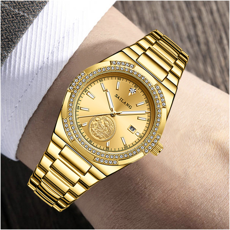 Sailang SAILANG meeste ja naiste veekindel mehaaniline käekell lihtne mood trendikas helendav kell