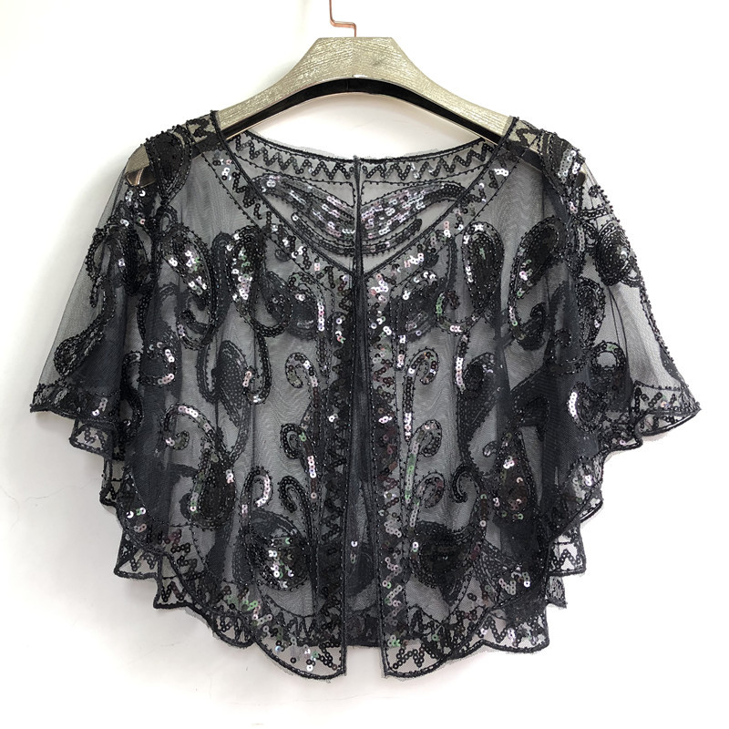 [Karoliukų šifravimas] Nauja, lengviausia derinti sunkiosios pramonės blizgučių blizgučių suknelė su blizgučiais puošta karoliukais ir skara su blizgučiais