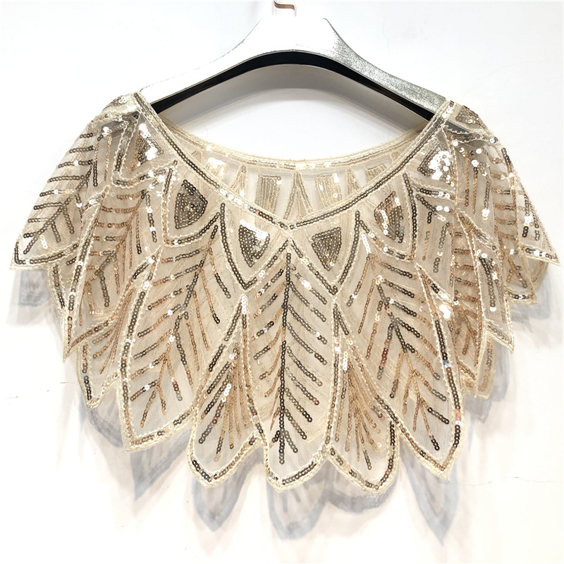 [Karoliukų šifravimas] Nauja, lengviausia derinti sunkiosios pramonės blizgučių blizgučių suknelė su blizgučiais puošta karoliukais ir skara su blizgučiais