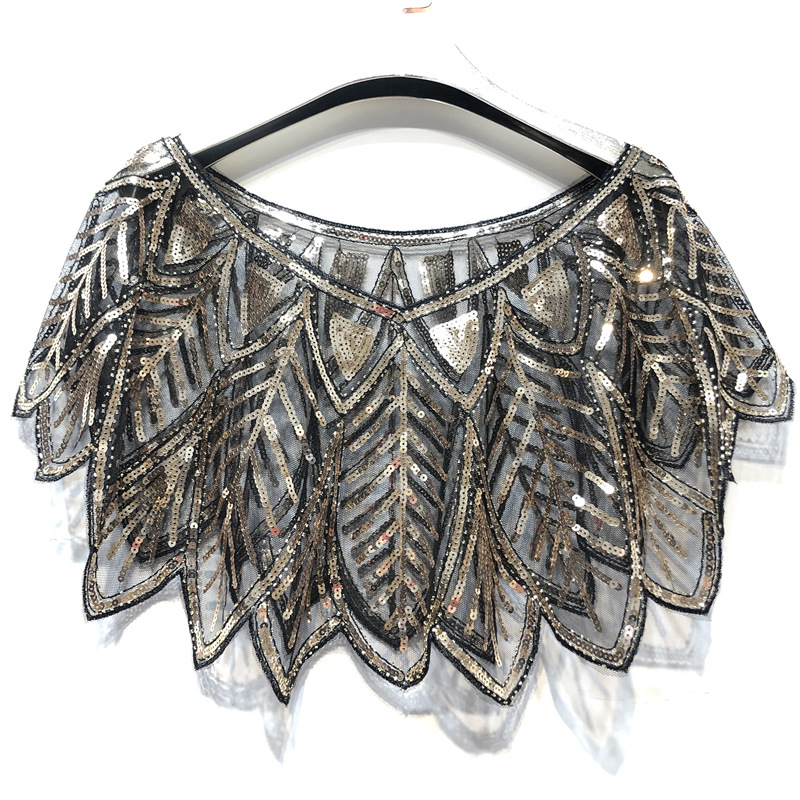 [Karoliukų šifravimas] Nauja, lengviausia derinti sunkiosios pramonės blizgučių blizgučių suknelė su blizgučiais puošta karoliukais ir skara su blizgučiais