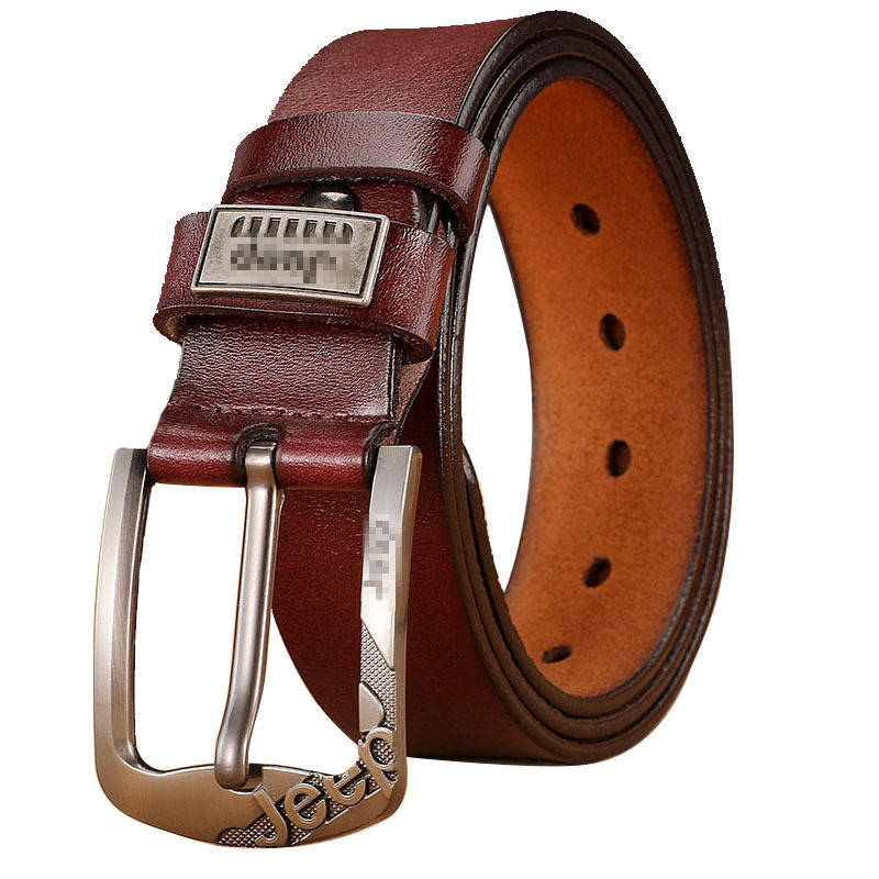 Jaunimo diržas vyrams, pailgintas, storas, laisvalaikio, dvisluoksnis, karvės odos, retro stiliaus, su sagtimi, skirtas palaikyti plaukų kartą.