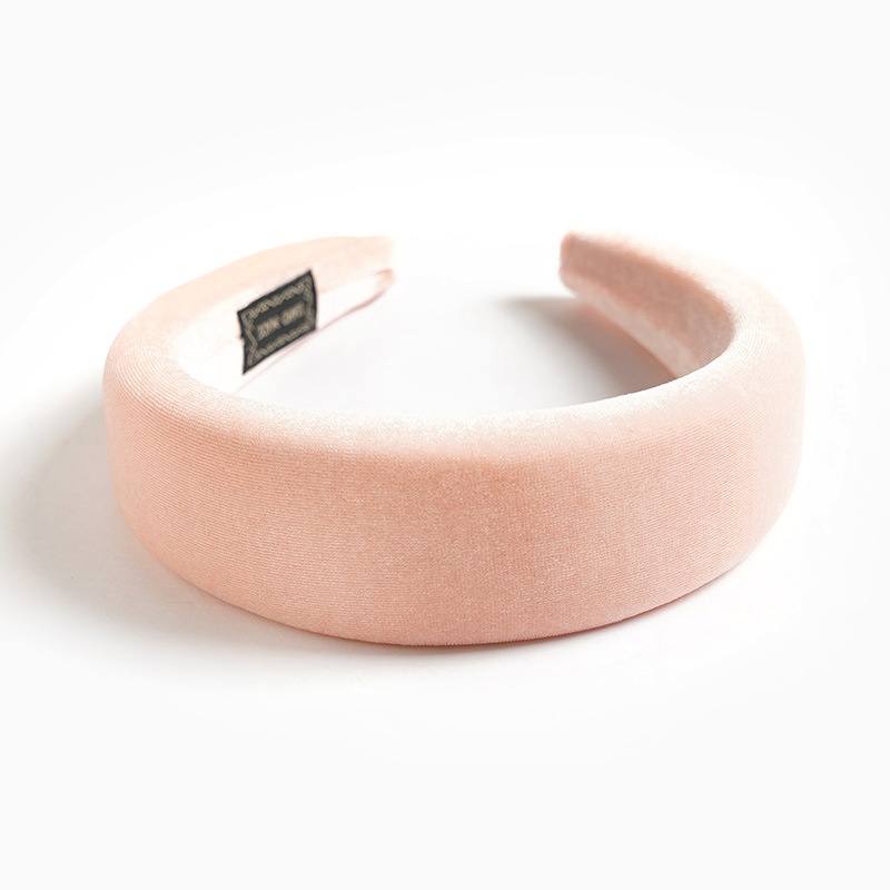 Europos ir Jungtinių Valstijų tarpvalstybinės „Amazon“ auksinės aksomo kempinės plaukų juosta rudens ir žiemos storo aksomo juoda galvos juosta moterims