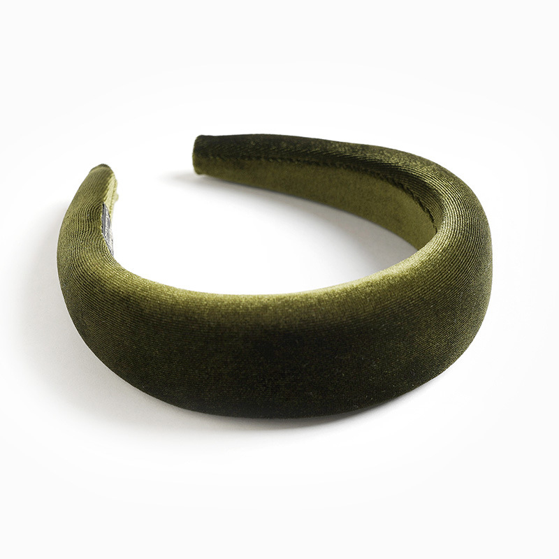 Europos ir Jungtinių Valstijų tarpvalstybinės „Amazon“ auksinės aksomo kempinės plaukų juosta rudens ir žiemos storo aksomo juoda galvos juosta moterims