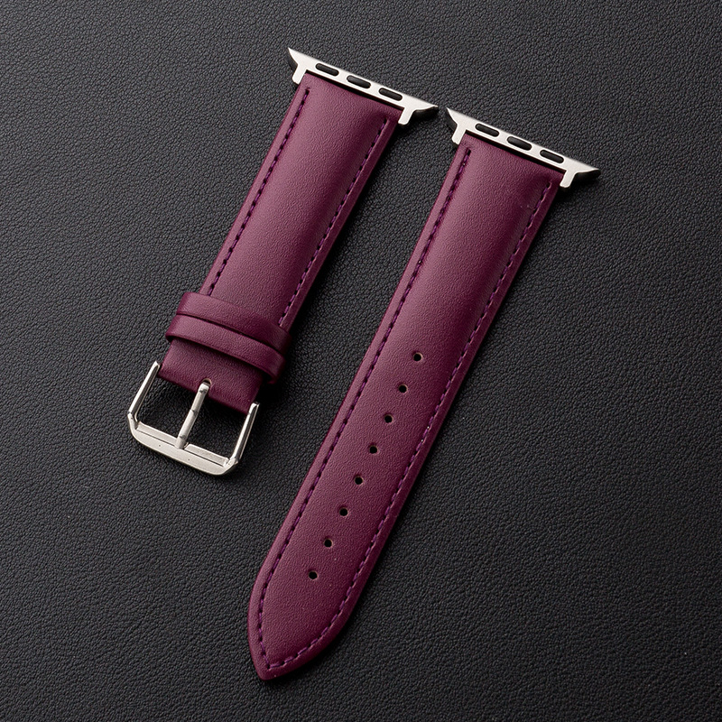 Tinka „Apple Watch“ paprastam veršiuko odos dirželiui, „Apple Watch“ verslo klasės diržui, laikrodžių priedams