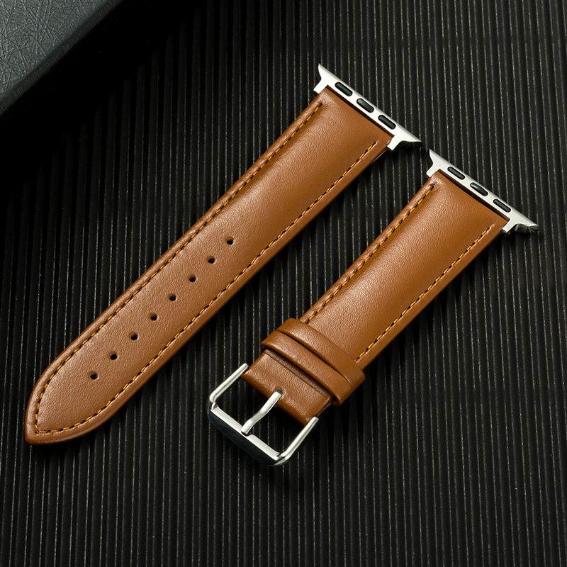 Tinka „Apple Watch“ paprastam veršiuko odos dirželiui, „Apple Watch“ verslo klasės diržui, laikrodžių priedams