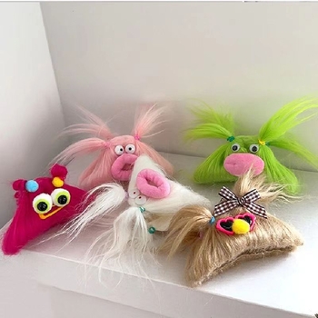 Νέο Φθινόπωρο και Χειμώνας Sanfu Ugly Baby Fun Ντοπαμίνη Άνοιξη Λούτρινο Φουρκέτα Γυναικεία Αξεσουάρ Μαλλιών για Πίσω Κεφαλή Φουρκέτα Shark Clip