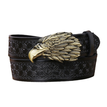 Įvairūs pasirenkami vakarietiško stiliaus didelių plokščių sagčių diržai iš PU odos, pasižymintys dideliu jausmu, retro įspaudu, tiesioginiai gamykliniai pardavimai.