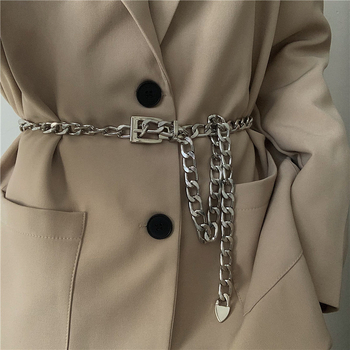 Metallist vöö pükstele, meeste ketiga ülikonna vöökoht, teksade ketiga vöö, naiste dekoratiivsed trendikad pükste vööd