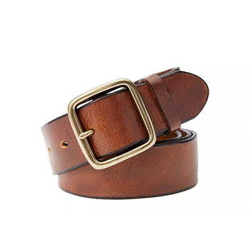 Retro stiliaus natūralios odos vyriškas diržas su sagtimi, storas, unisex moteriškas diržas, laisvalaikio, madingas, pirmojo sluoksnio, karvės odos, rankų darbo diržas moterims.