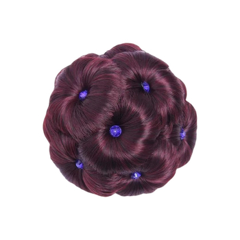 Parukas, kivikestega parukas, juuksekomplekt, pannpea, pungadega juukseaksessuaarid, klamber, üheksa lilleline pallpea, lokkis juuksed, juuste komplekt