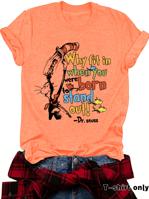 „Amazon“ nepriklausoma stotis, Europos ir Amerikos animacinių filmukų raštų spausdinimas, apvalios iškirptės, laisvi trumpomis rankovėmis, plius dydžio marškinėliai, tarpvalstybinė užsienio prekyba.