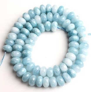 Χάντρες από Morganite σε διασυνοριακό επίπεδο, σκόρπιες χάντρες, κοσμήματα, αξεσουάρ, βραχιόλια, χάντρες