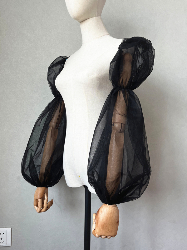 Pruudi võrgust päikesekaitsekreemi dekoratiivsed varrukad, lihtsad kattevarrukad, Euroopa ja Ameerika võrgust varrukad, pulmakleidi kaunistusaksessuaarid v96