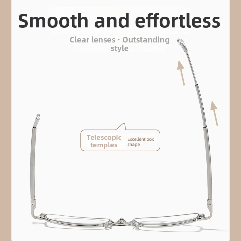 Очила за четене за възрастни хора със 100 антени, асферични смолни лещи с висока разделителна способност, мъже и жени, против умора