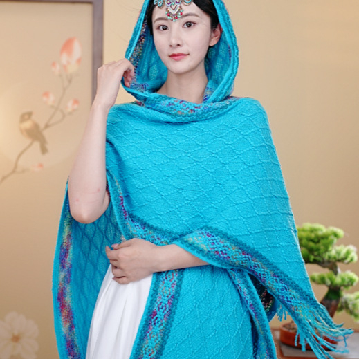 Kasdienis universalus personalizuotas tamsaus rašto šalikas su apvadais, paprastas, madingas, universalus, patogus, kvėpuojantis, šiltas, gobtuvas