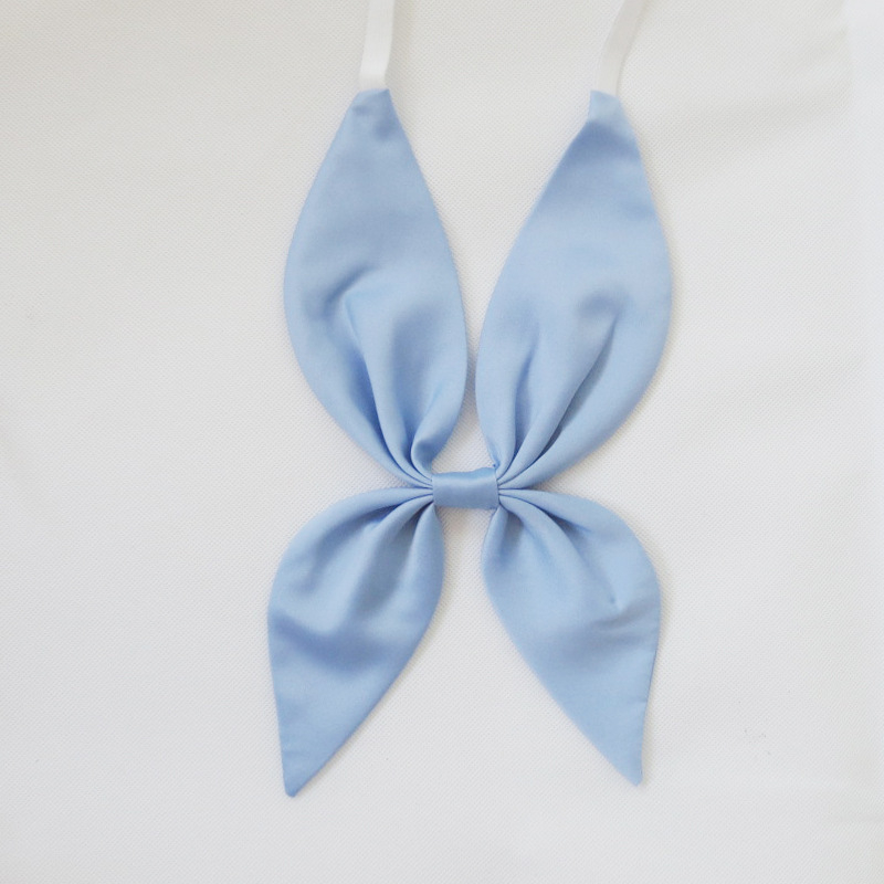 JK uniforminė apykaklė su gėlėmis, be auksinės žuvelės uodegos, tiesioginė gamyklinė vienspalvė moteriška apykaklė su gėlėmis, moteriška peteliškė, profesionali