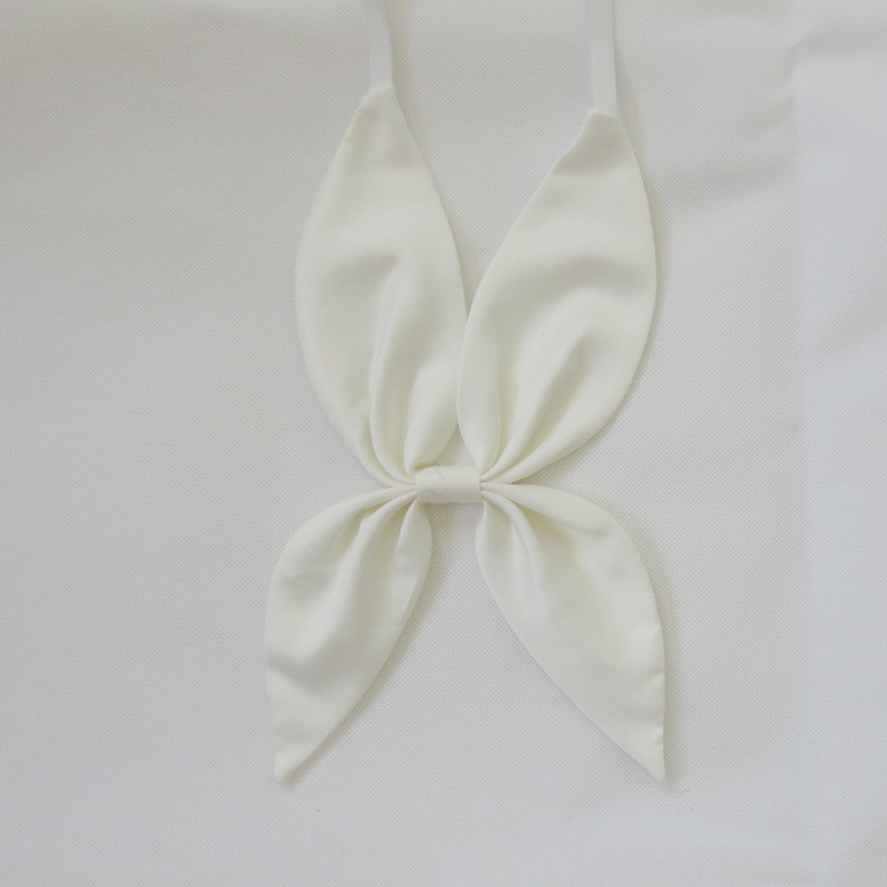 JK uniforminė apykaklė su gėlėmis, be auksinės žuvelės uodegos, tiesioginė gamyklinė vienspalvė moteriška apykaklė su gėlėmis, moteriška peteliškė, profesionali