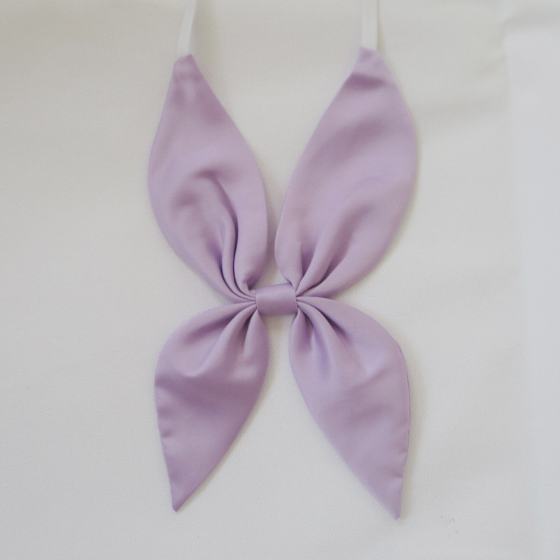 JK uniforminė apykaklė su gėlėmis, be auksinės žuvelės uodegos, tiesioginė gamyklinė vienspalvė moteriška apykaklė su gėlėmis, moteriška peteliškė, profesionali