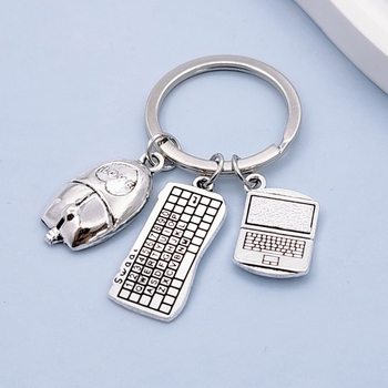 Νέο πληκτρολόγιο υπολογιστή ποντίκι υπολογιστή δημιουργικό παιχνίδι ταλέντο μηχανικός υπολογιστών διασυνοριακό μπρελόκ