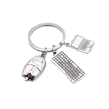 Νέο πληκτρολόγιο υπολογιστή ποντίκι υπολογιστή δημιουργικό παιχνίδι ταλέντο μηχανικός υπολογιστών διασυνοριακό μπρελόκ