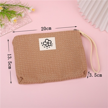 Ιαπωνική ρετρό τσάντα κινητού τηλεφώνου με σχέδιο waffle, μικρή φορητή χαριτωμένη, εξαιρετική τσάντα αποθήκευσης, τσάντα καρτών και κερμάτων για φοιτητικό λεωφορείο