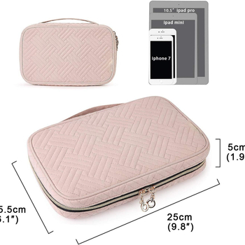 Amazon Geantă de depozitare pentru bijuterii nouă Geantă de călătorie portabilă pentru bijuterii Geantă de depozitare pentru cercei Geantă de depozitare pentru bijuterii ...