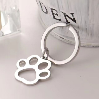 Ενδιαφέρουσα δημιουργική μπρελόκ από ανοξείδωτο ατσάλι για κατοικίδια μενταγιόν εξαιρετική τσάντα με φερμουάρ κρεμαστό κόσμημα εργοστάσιο χονδρικής