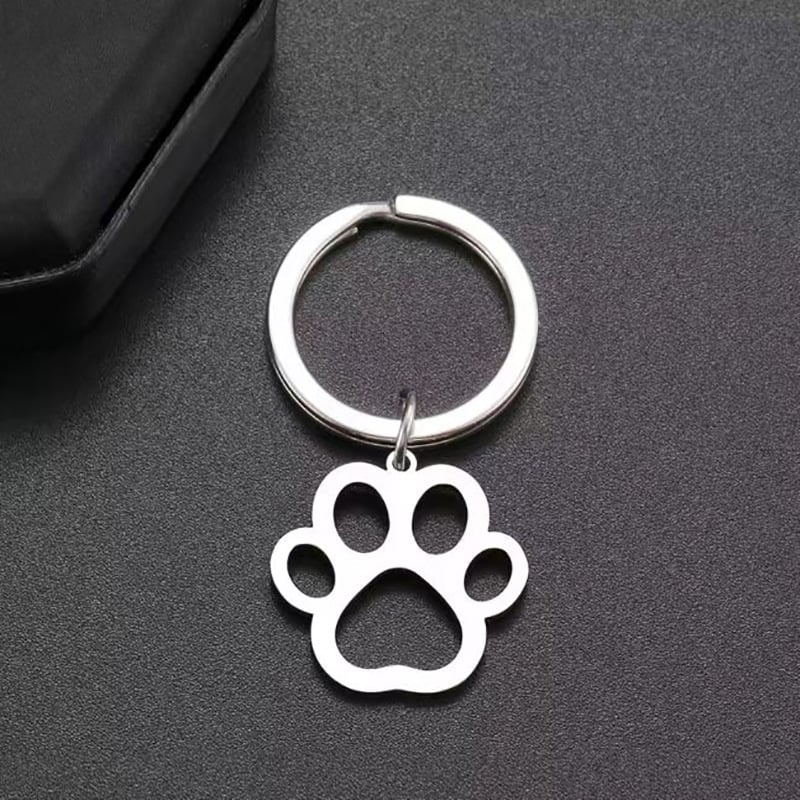 Įdomus kūrybingas nerūdijančio plieno raktų pakabukas augintinio antkaklio pakabukas išskirtinis pakabukas maišelis užtrauktuko pakabukas gamyklos didmeninė prekyba