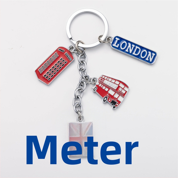 Ключодържател от цинкова сплав, тенденция за пътуване, сувенир, ключодържател за кола, боя, ученическа чанта, раница, ключодържател, висулка