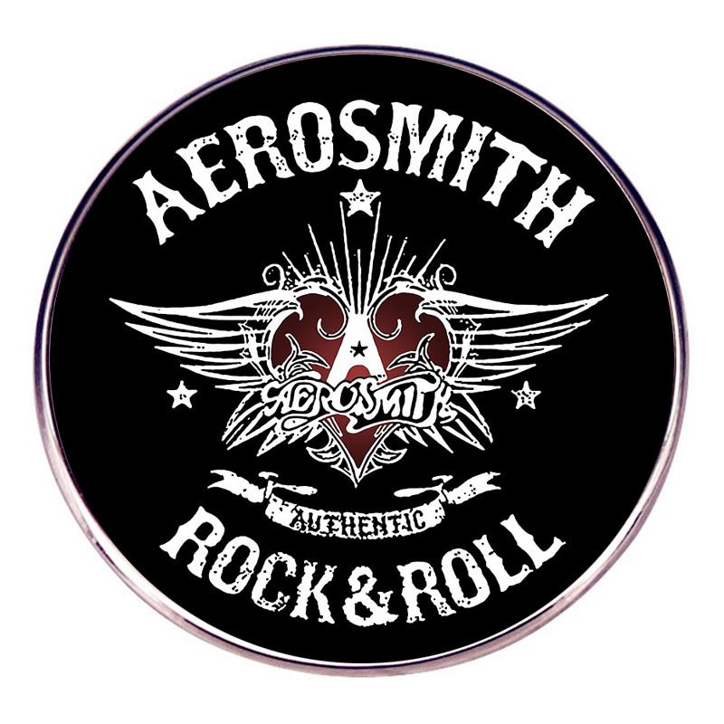 „Aerosmith Smith“ erdvėlaivio sagė, „Ironsmith“ roko grupės ženklelis, lydinio metalo ženklelis