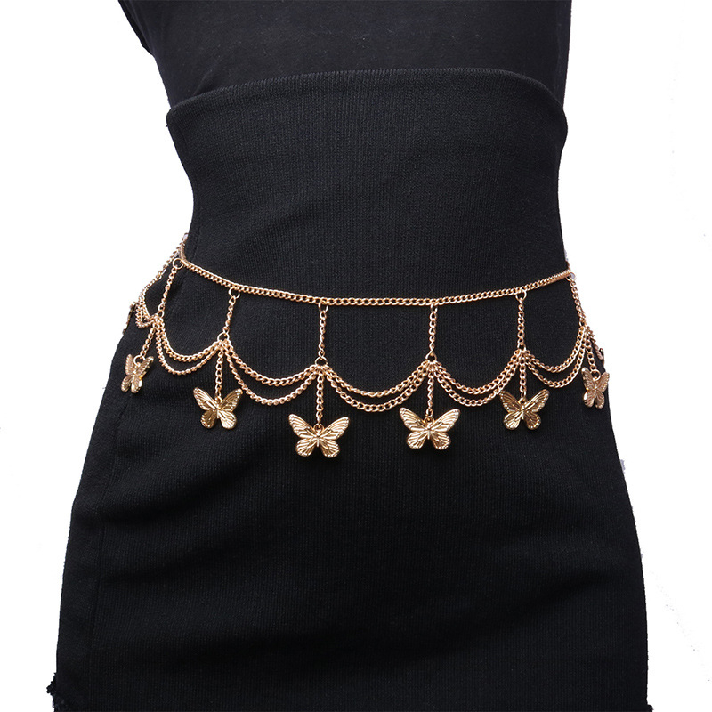 Madingos naujos bohemiškos monetų kutais puoštos juosmens grandinėlės retro etninio stiliaus lydinio taško deimanto pilvo šokio juosmens aksesuarai, didmeninė prekyba