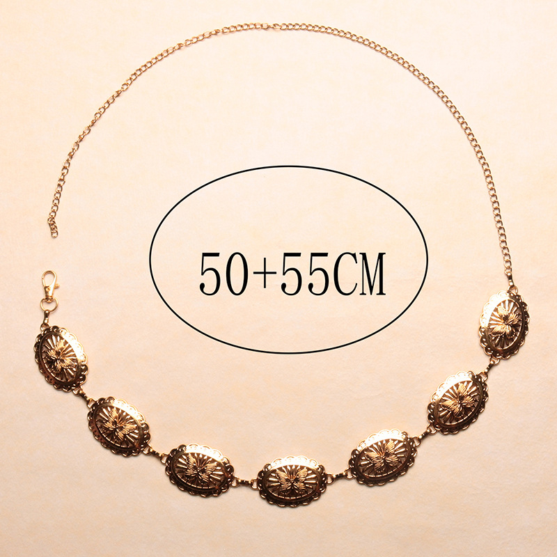 Madingos naujos bohemiškos monetų kutais puoštos juosmens grandinėlės retro etninio stiliaus lydinio taško deimanto pilvo šokio juosmens aksesuarai, didmeninė prekyba