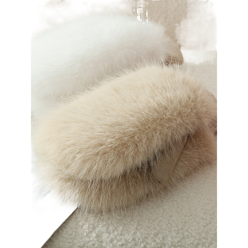 Žiemos šiltos, sutirštintos, vėjui atsparios, mielos, šaltos, jojimo pliušinės, „Luo Kou“ pirštinės, mados sprogimai, ponios