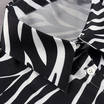 Νέο ιαπωνικό και κορεάτικο μοντέρνο γυναικείο αντιρυτιδικό πουκάμισο με ψεύτικο γιακά από σιφόν, χονδρικής πώλησης