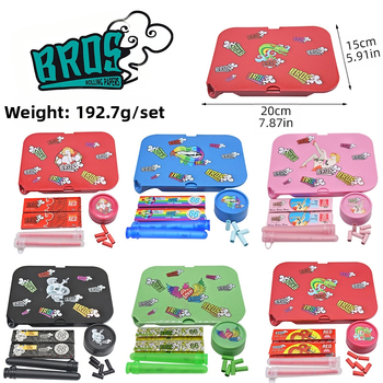 Pārrobežu karsti pārdodama bioloģiski noārdāma krāsu manuāla cigarešu paplātes paplāte, cigarešu dzirnaviņas, kas piemērotas divslāņu plastmasas dzirnaviņām