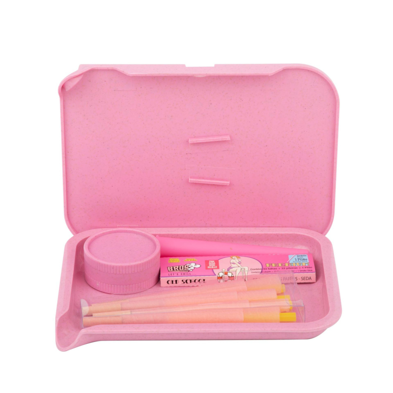 Pārrobežu karsti pārdodama bioloģiski noārdāma krāsu manuāla cigarešu paplātes paplāte, cigarešu dzirnaviņas, kas piemērotas divslāņu plastmasas dzirnaviņām