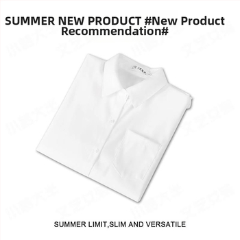 Γυναικείο Μικρό Πουκάμισο Φθινόπωρο-Χειμώνας Υψηλής ποιότητας JK Λευκό Πουκάμισο για Κορίτσια, Φοιτητικό Μπλούζα με Λευκό Πουκάμισο