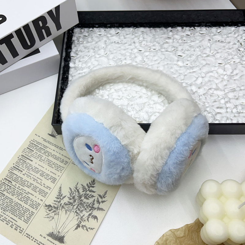 „Sanrio“ žieminės ausinės, vyriškos, pliušinės, mergaičių, mielos, vėjui nepralaidžios, šiltos, ausims atsparios, antifrizinės, ausinės